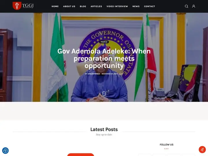 The Good Governance Journal for The Good Governance Journal