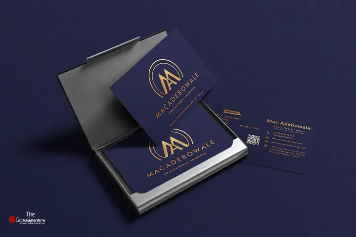 Business card for Macadebowale