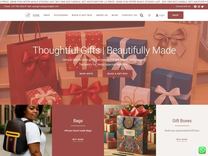 Monijo Garnet for Monijo Garnet Gifts