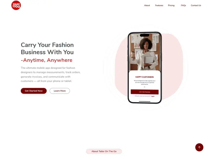 Tailor On The Go for Tailor On The Go